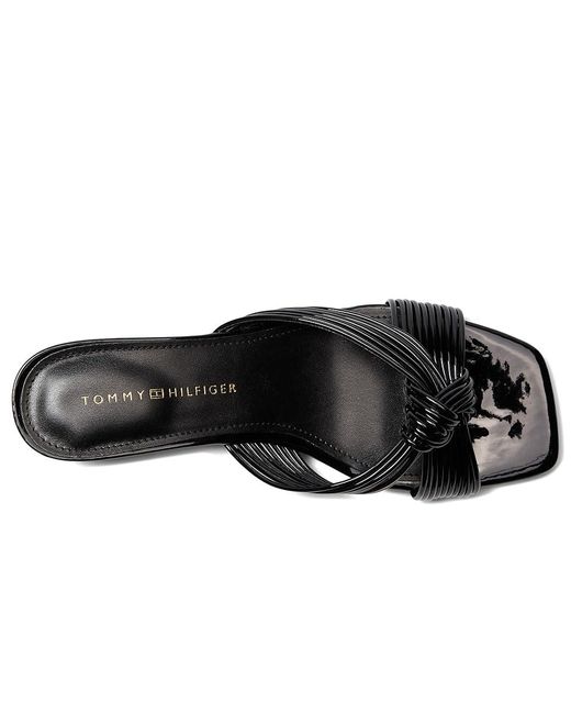 Tommy Hilfiger Black Philie Dress Sandals, Synthetic