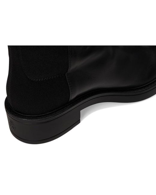 Stuart Weitzman Black 5050 Celia Boots Boots, Leather