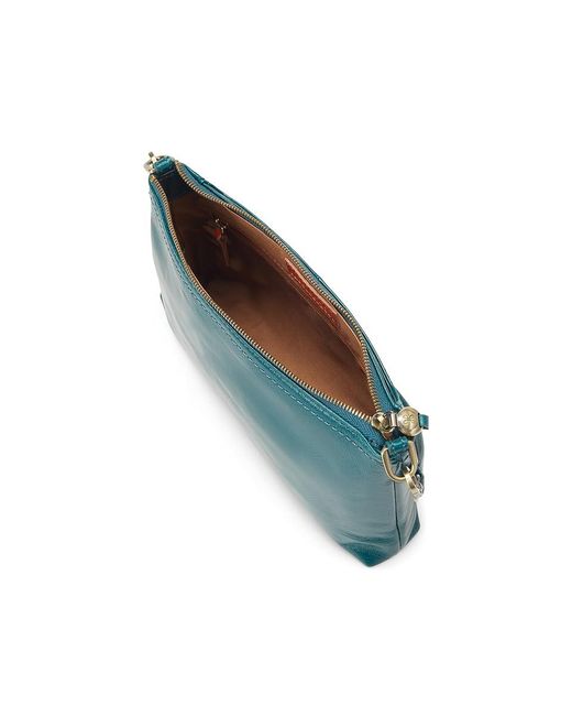 Hobo International Green Darcy Crossbody Handbags, Leather