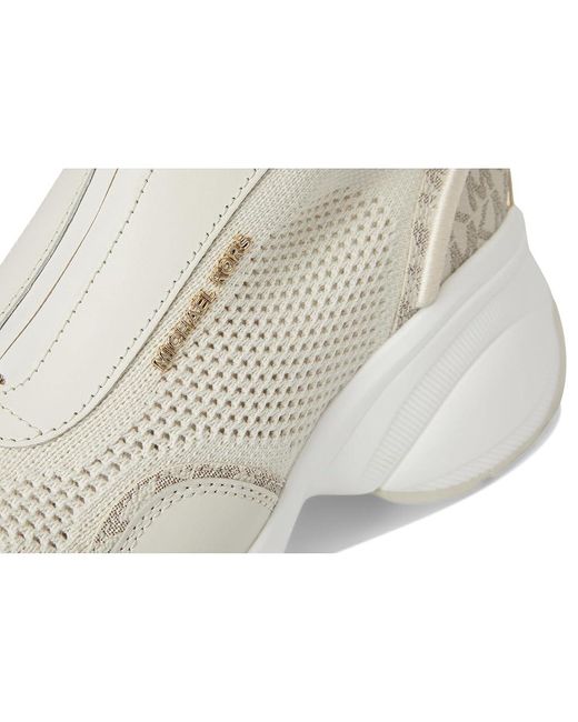 MICHAEL Michael Kors Metallic Zuma Slip-On Trainer Shoes, Synthetic