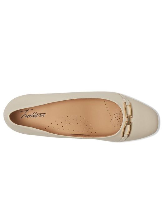 Trotters White Dakota High Heels 6 M (B) Leather