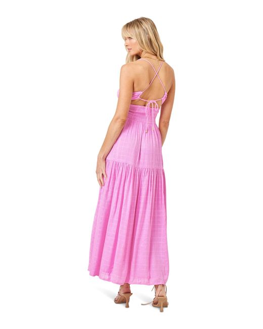 L*Space Pink L* Calla Dress