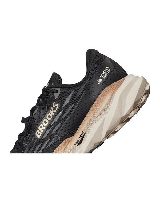 Brooks Black Cascadia 19 Gtx(R) Running Shoes/Ebony/Chateau 7 D for men