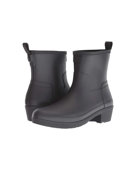 low ankle rain boots