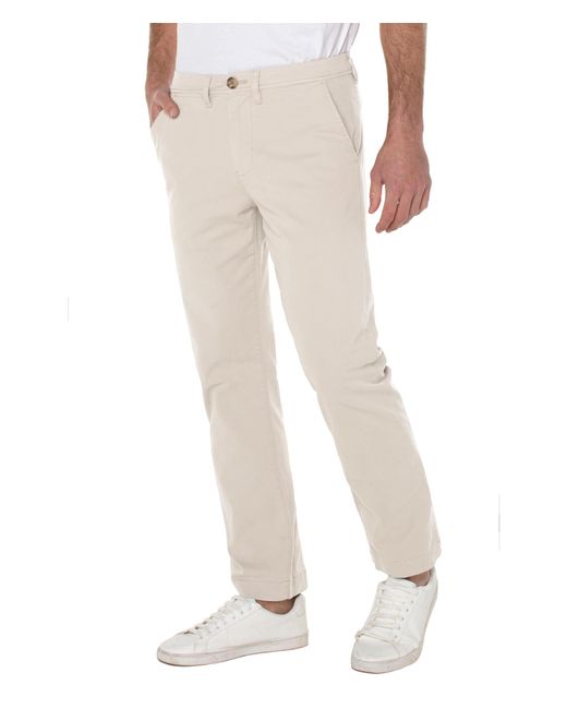Liverpool Los Angeles White Chino Pant for men