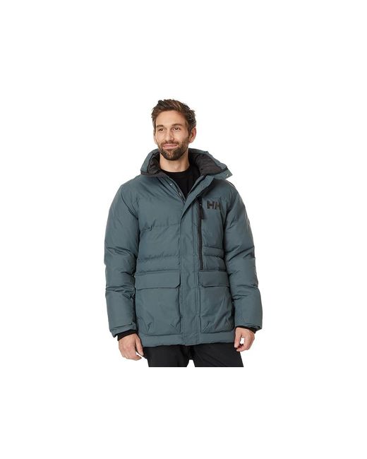 Helly Hansen Blue Tromsoe Jacket Coat, Polyester/Polyamide for men