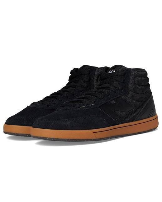 New Balance Black 440 High V2 Shoes 5 D for men