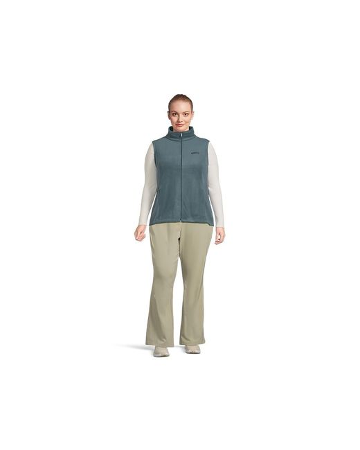 Columbia Blue Plus Size Benton Springstm Vest Jacket, Fleece/Polyester