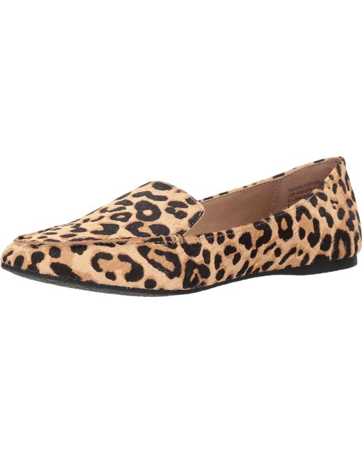 steve madden calf hair loafer