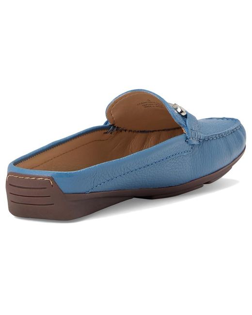 Marc Joseph New York Blue Ocean Drive Mule Shoes, Nappa