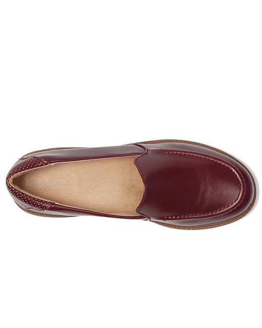 Dr. Scholls Brown Calm Down Loafer/Moc Shoes Flat Shoes, Microfiber