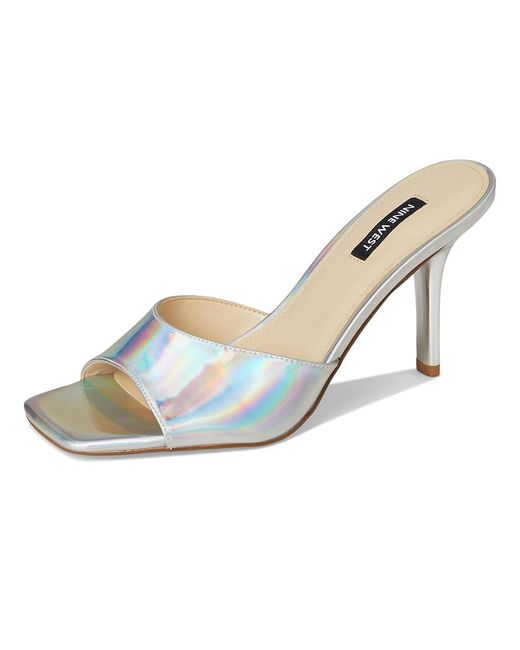 Nine West Multicolor Disko Dress Sandals, Synthetic