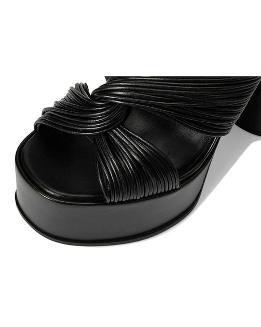 Michael Kors Black Alessia Platform Sandal