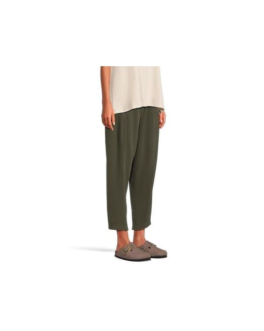 Prana Green Mindful Movement Harem Pants Casual Pants, Cotton/Elastane/Tencel