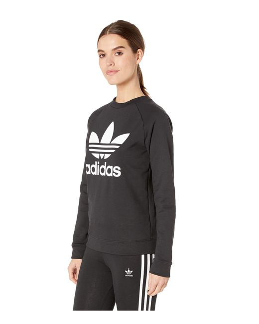 trefoil crew sweatshirt