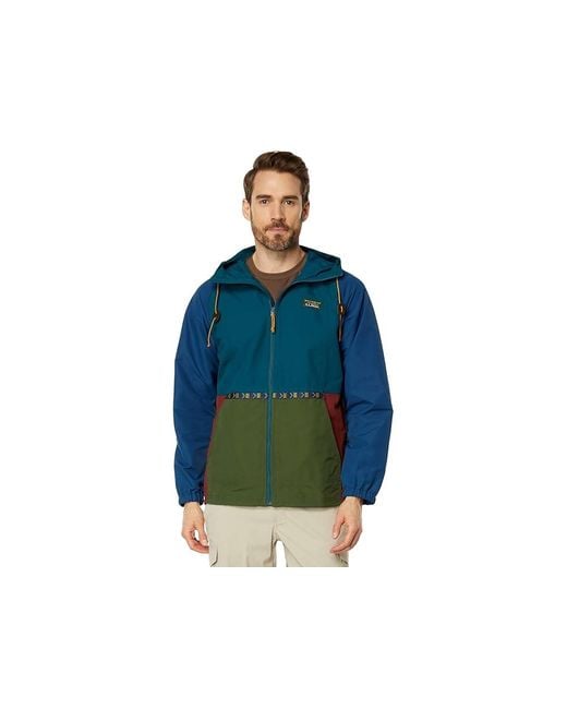L.L. Bean Blue Mountain Classic Jacket Regular Jacket Spruce/Tuscan, Nylon for men