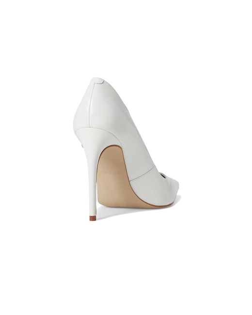 Steve Madden White Noir Shoes