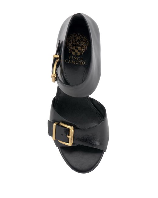 Vince Camuto Alinah Leather Buckle Sandals