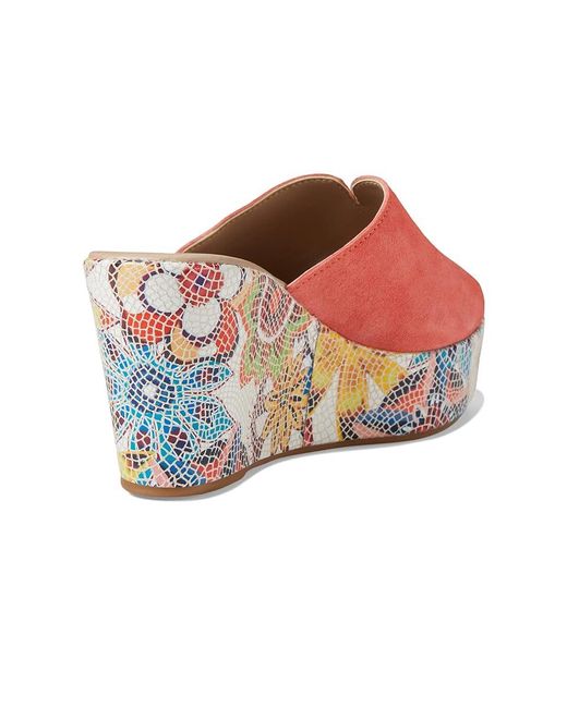 Spring Step Pink Laylani (Coral Suede) Shoes