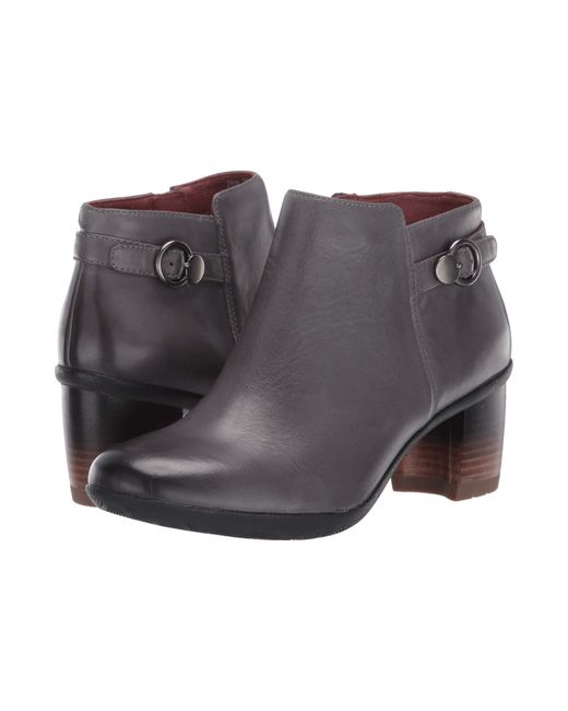 dansko gray booties
