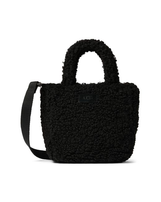 UGG Maribel Mini Bag Sherpa in Black | Lyst