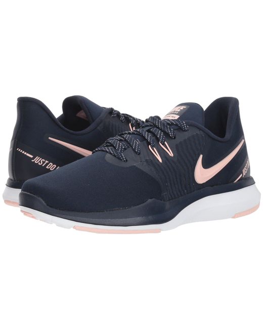 Nike Synthetic In-season Tr 8 Training Shoes in Navy/Pink (Blue) | Lyst