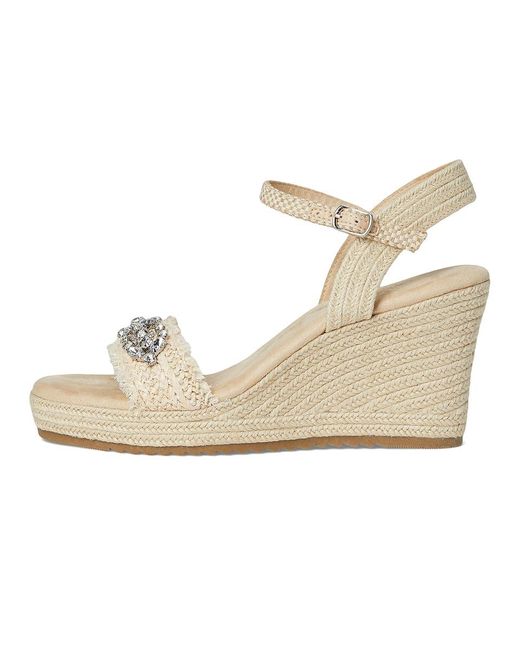 Anne Klein Metallic Wilton-C Wedge Shoes, Synthetic