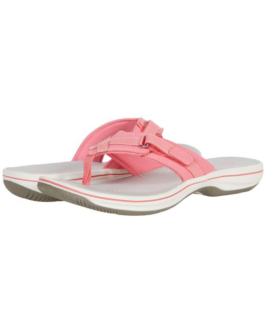 Clarks Synthetic Breeze Sea in Pink - Lyst