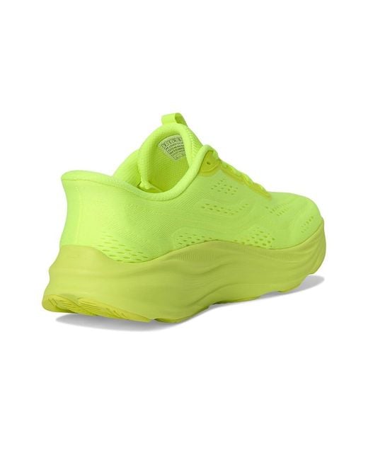 Skechers Yellow Max Run Hands Free Slip-Ins Shoes 10 B