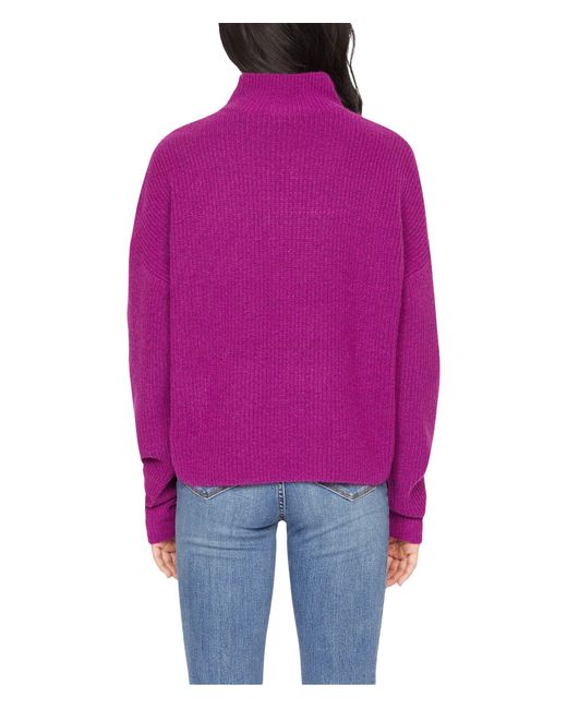 Download Sanctuary Synthetic Fuzzy Mock Sweater in Pink - Lyst