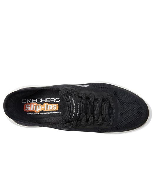 Skechers Black Bounder 2.0 Emerged Hands Free Slip-Ins Shoes/ 7 D for men