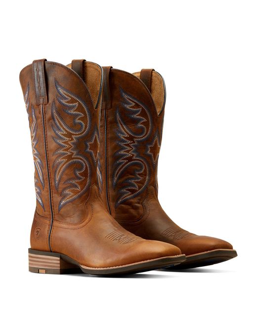 Ariat Brown Ricochet Western Boots for men