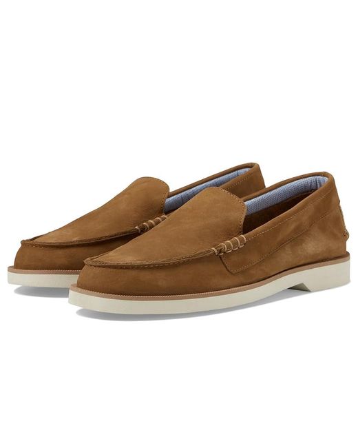 Sperry Top-Sider Brown Authentic Original Venetian Double Sole ( Nubuck) Lace-Up Boots for men