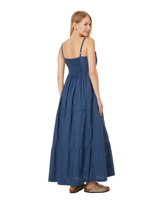 Pact Sunset Light Gauze Cami Dress in Blue | Lyst