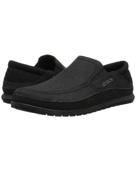 Crocs™ Black Santa Cruz Playa Slip-on for men