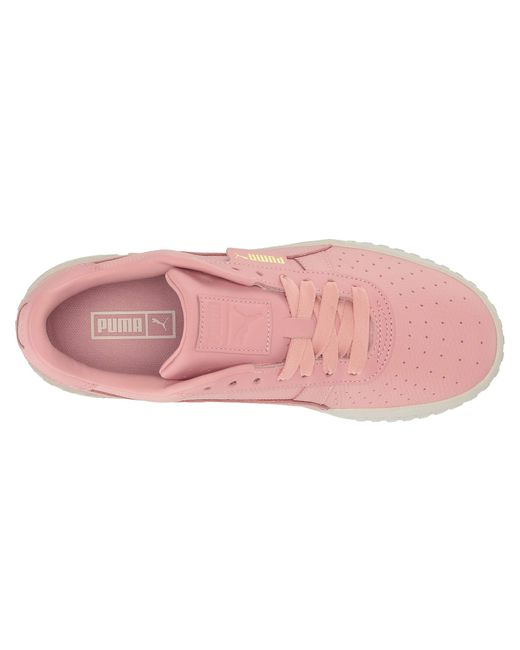 puma cali emboss pink