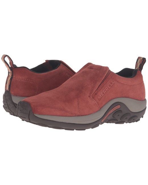 merrell suede slip on shoes
