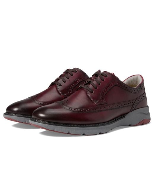 Florsheim Frenzi Wing Tip Oxford in Brown for Men Lyst Florsheim Frenzi Wing Tip Oxford in Brown for Men Lyst