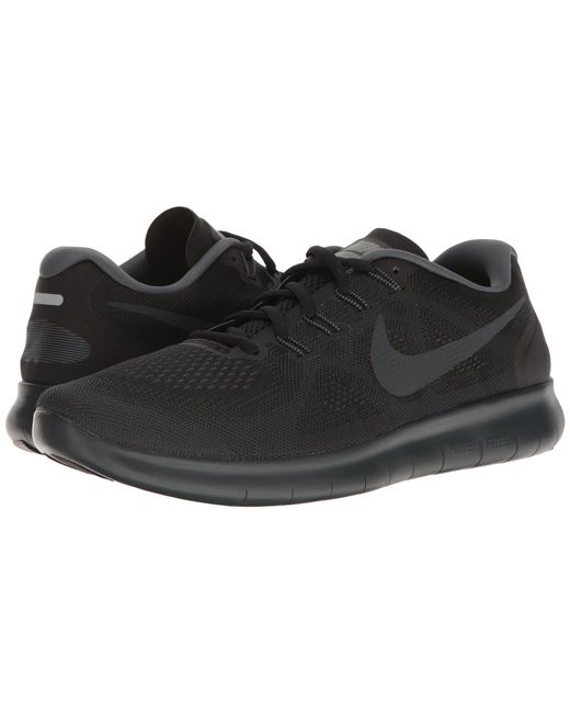 Nike Free Rn 2017 (black/anthracite/dark Grey/cool Grey) Men's Running  Shoes for Men | Lyst