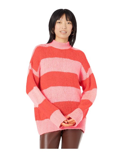 Mango Red Carioca Sweater