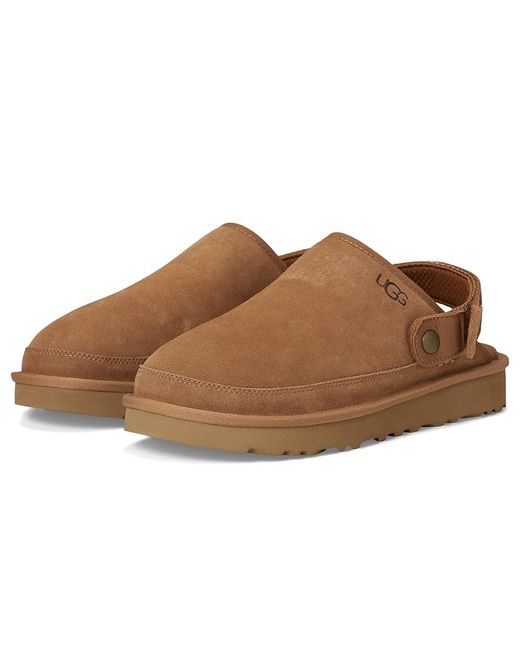 Ugg Brown Goldencoast Clog Ii Lace-Up Boots 14 D for men