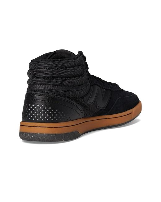 New Balance Black 440 High V2 Shoes 5 D for men