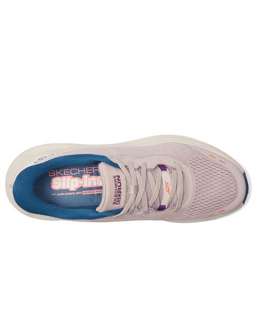 Skechers Gray Max Cushioning Glide Step Caledonia Hands Free Slip-Ins Shoes 7.5 B