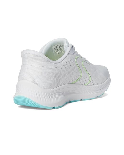 Skechers White Go Run Consistent 2.0 Lockhart Hands Free Slip-Ins Shoes 8 B