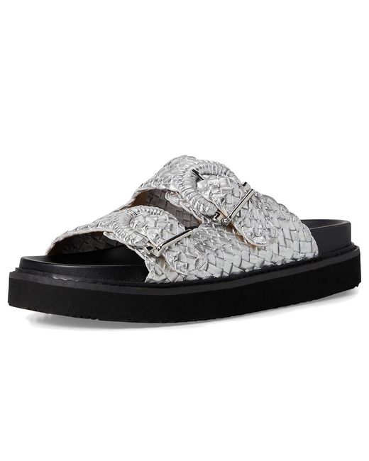 Marc Fisher Black Auggie Wedge Shoes
