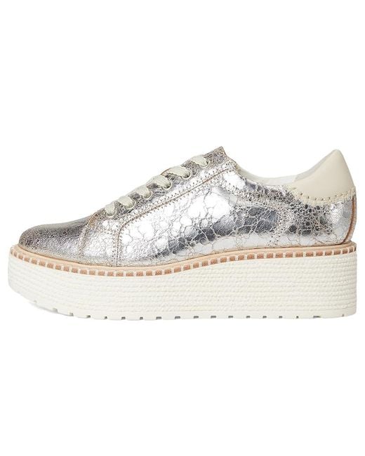 Dolce Vita Metallic Twain Shoes, Rubber