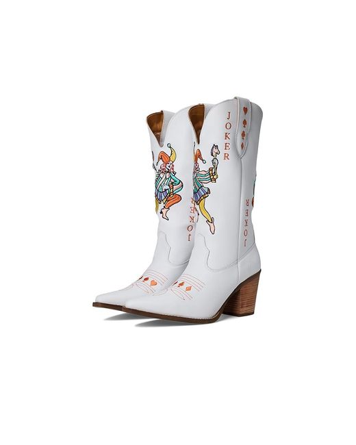 Dingo Black Joker Cowboy Boots 7 B