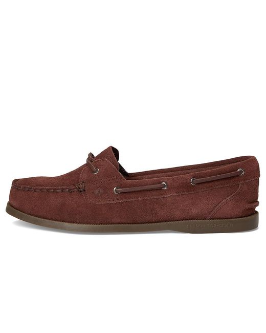 Sperry Top-Sider Brown Ao 1 Eye Flat Shoes 5 M (B) Leather