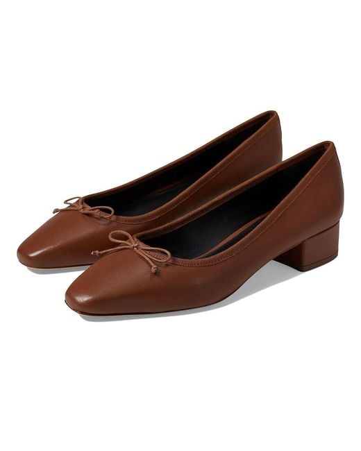 Veronica Beard Brown Cecile (Caramel Leather) Shoes