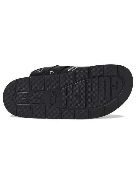 COACH Buckle Clog With Sketch Print Shoes 7 D in Black for